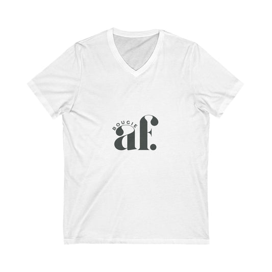 Bougie AF Unisex V-Neck Tee