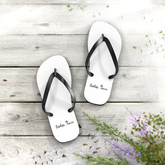 Badass Queen Flip Flops - Perfect Summer Beachwear