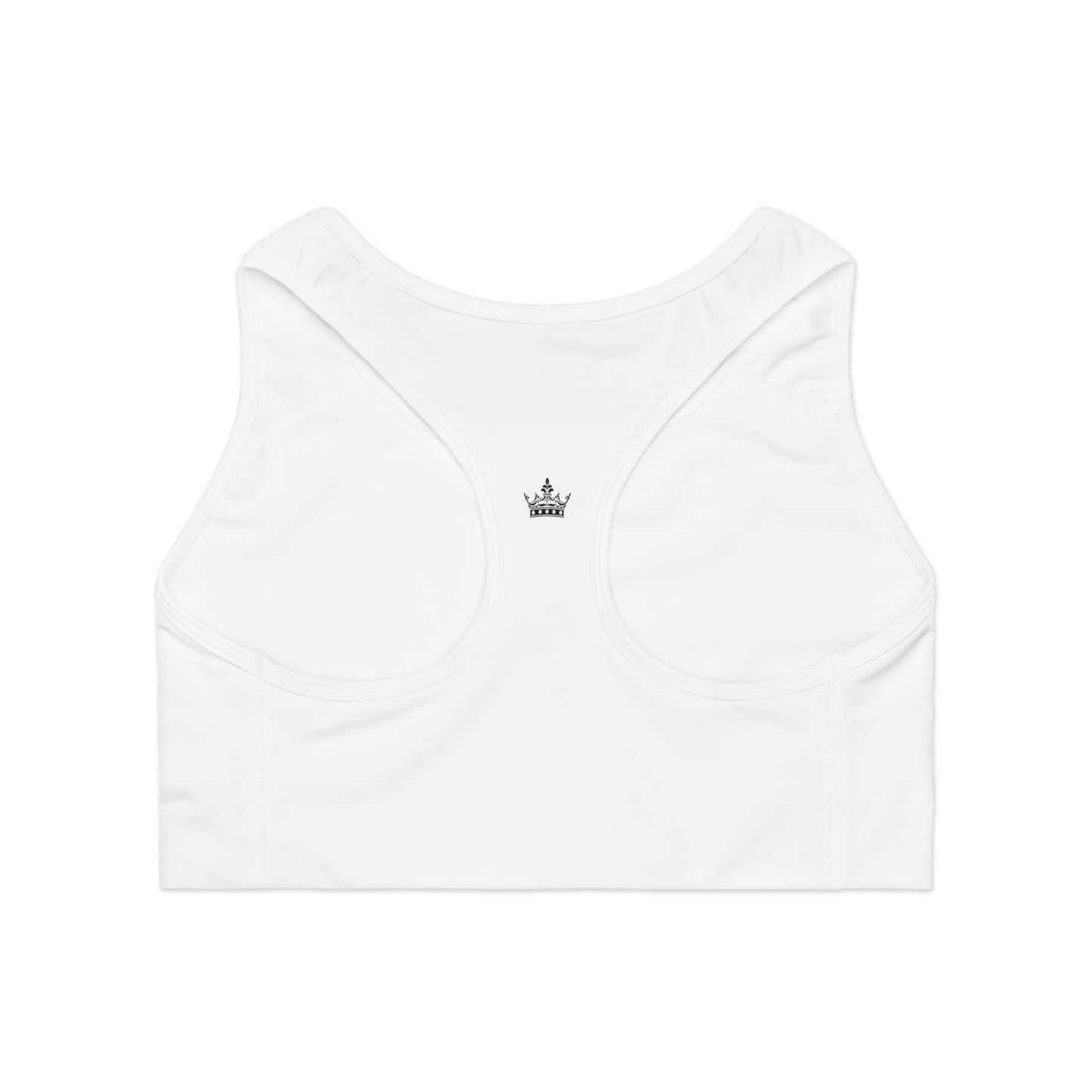 Badass Queens Sports Bra with black or white stitching