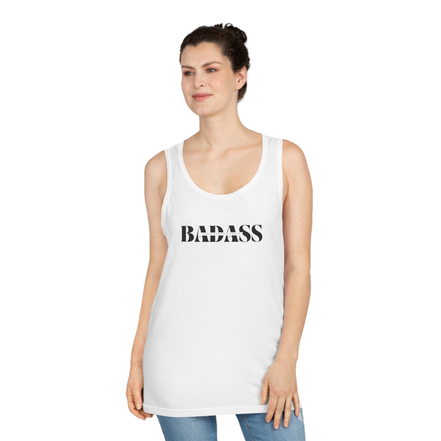 Unapologetically Badass Unisex Softstyle™ Tank Top