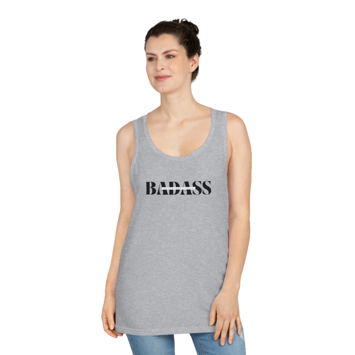 Unapologetically Badass Unisex Softstyle™ Tank Top