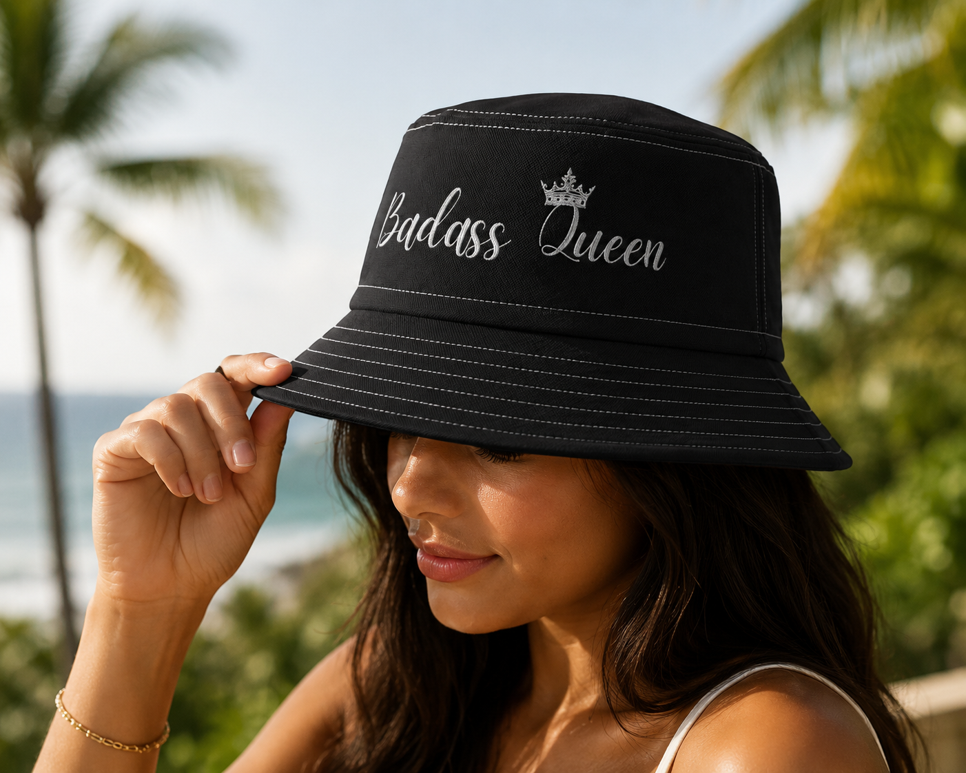 Badass Queen Bucket Hat