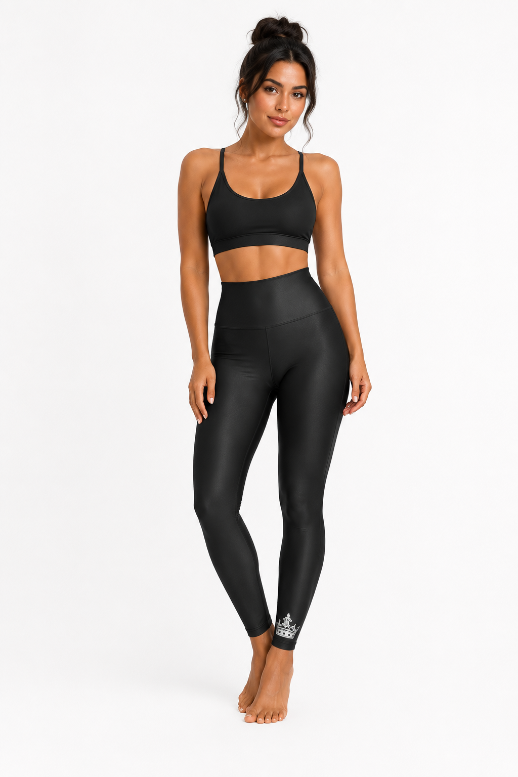 Badass Queen High Waisted Yoga Leggings