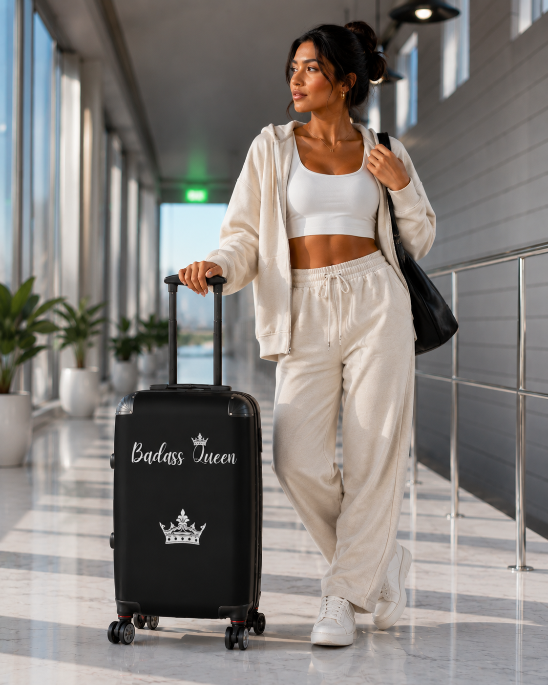 Badass Queen Suitcase