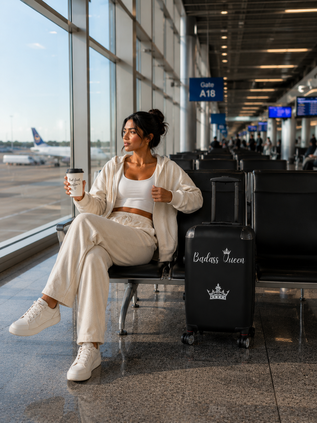Badass Queen Suitcase