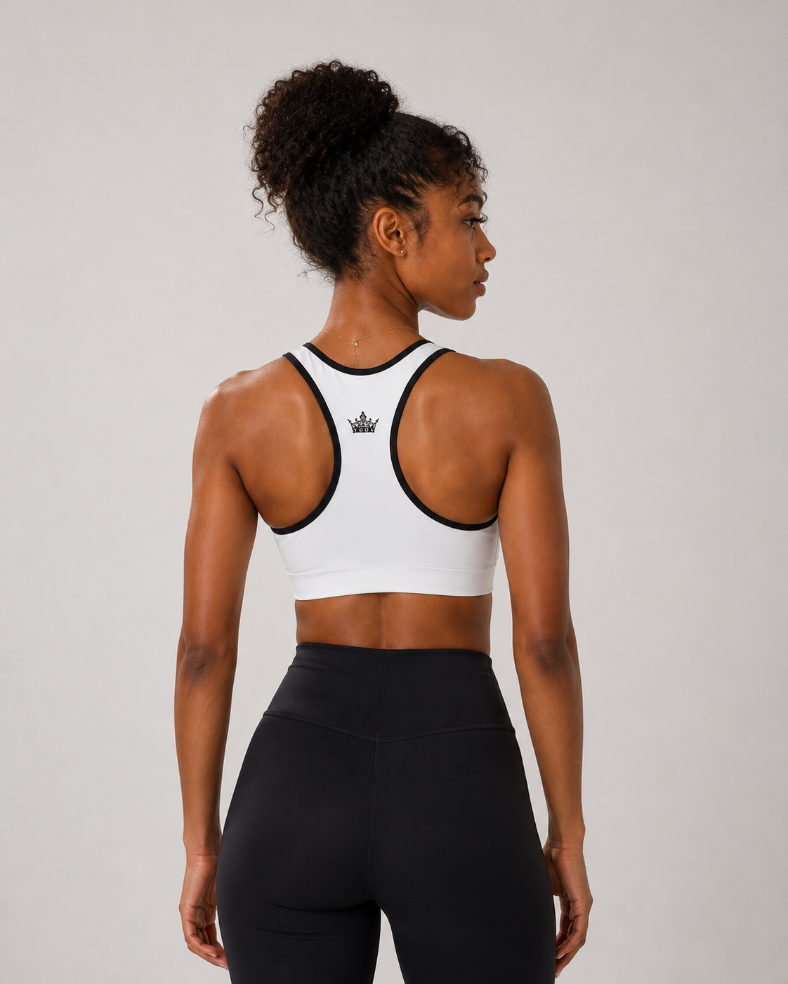 Badass Queens Sports Bra with black or white stitching