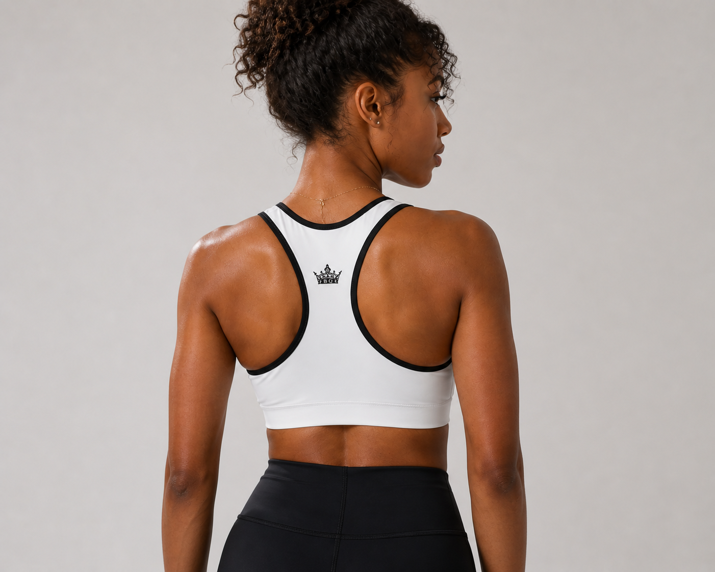 Badass Queens Sports Bra with black or white stitching