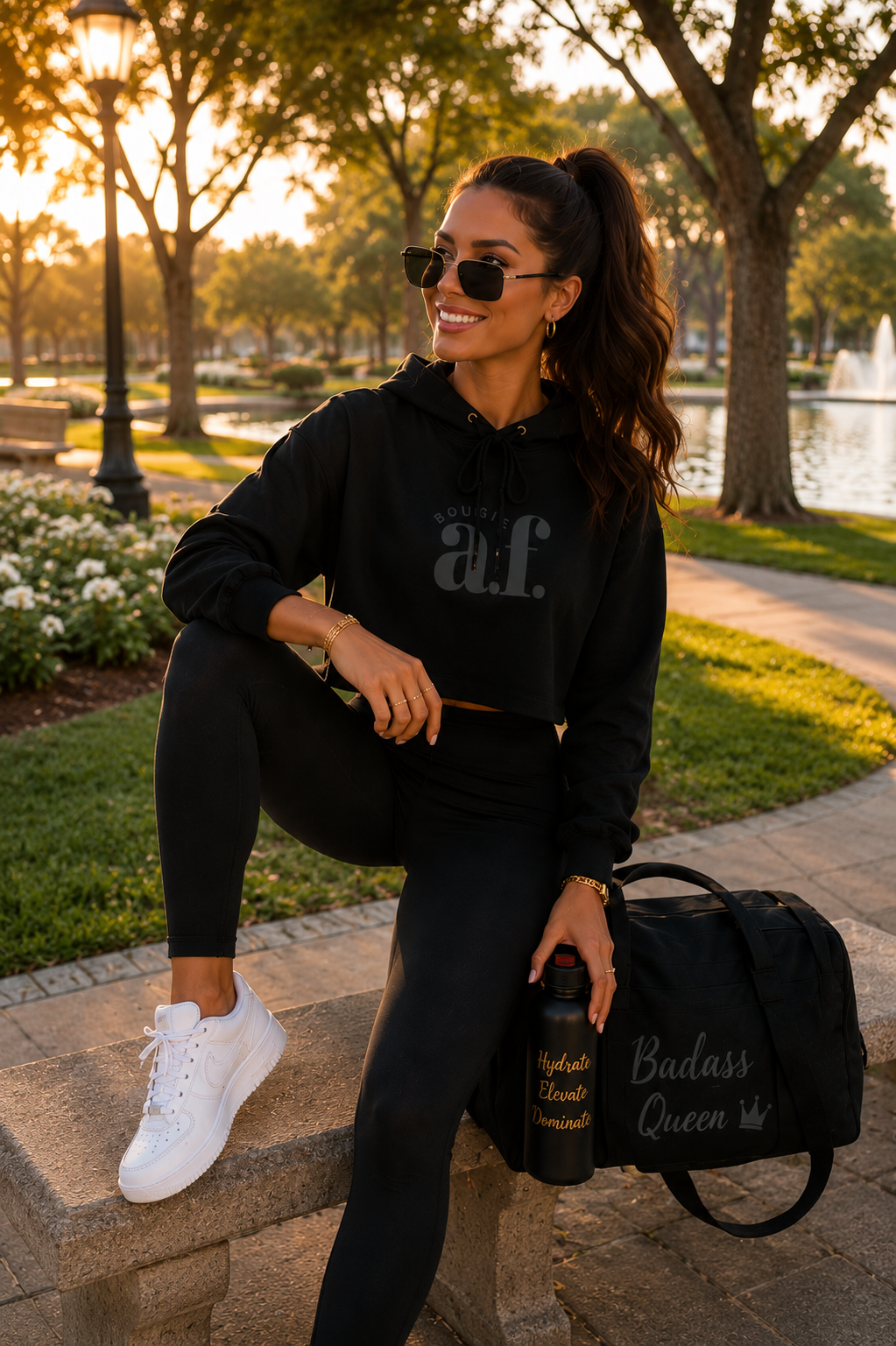 Bougie AF Fleece Hoodie