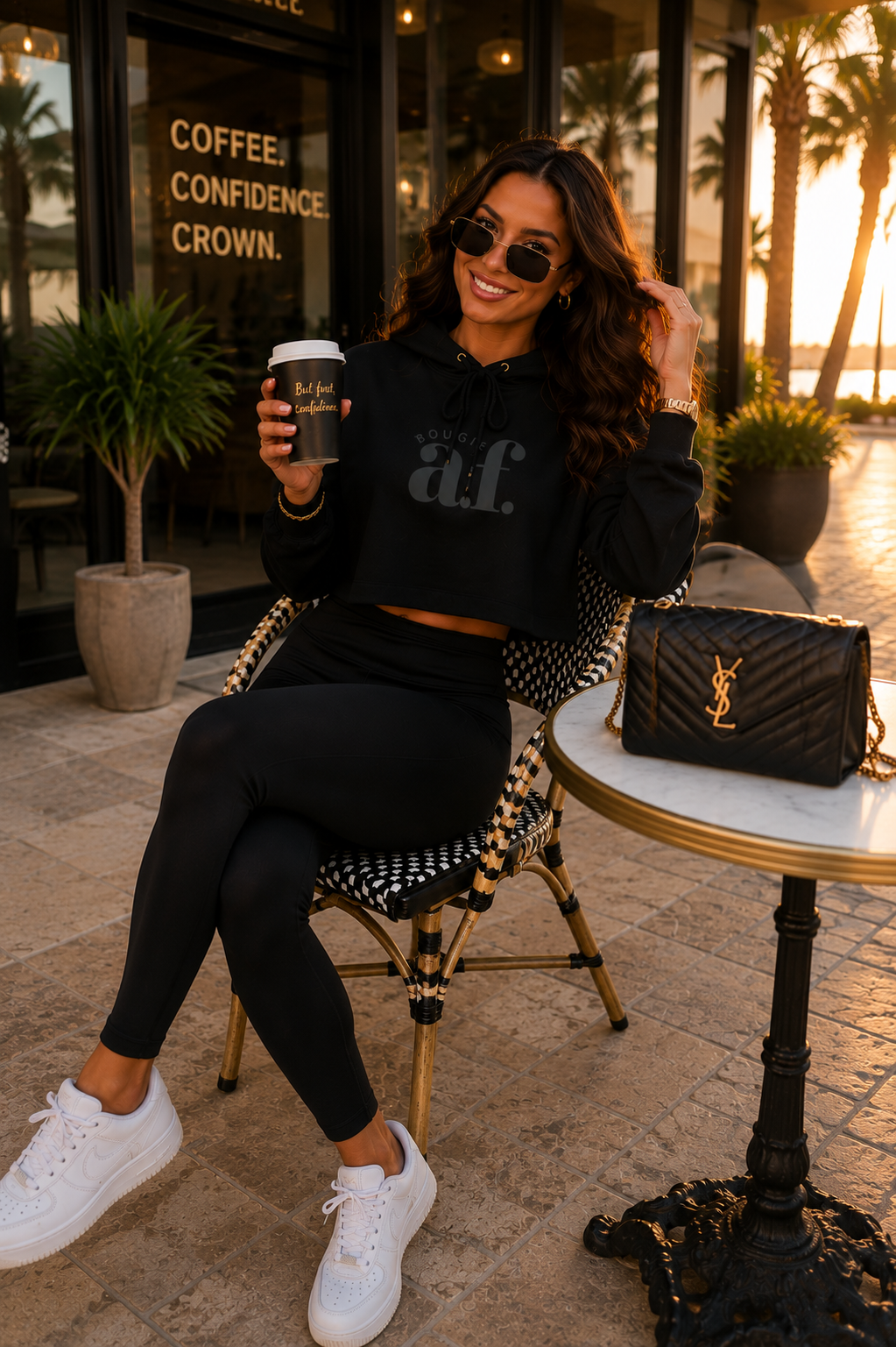 Bougie AF Fleece Hoodie