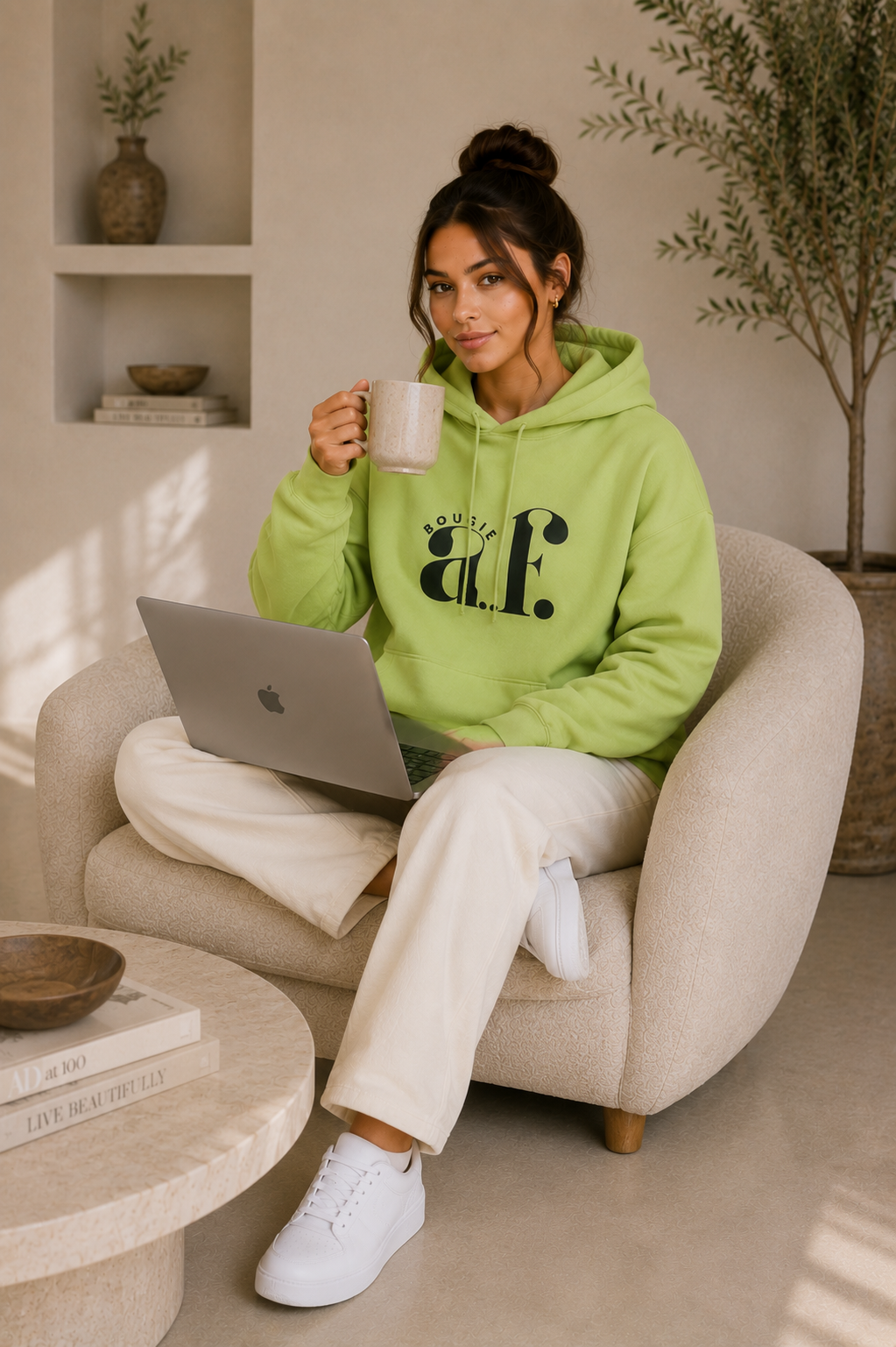 Bougie AF Fleece Hoodie