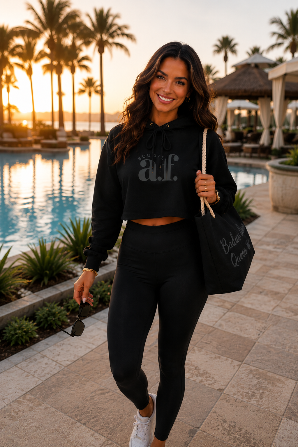 Bougie AF Fleece Hoodie