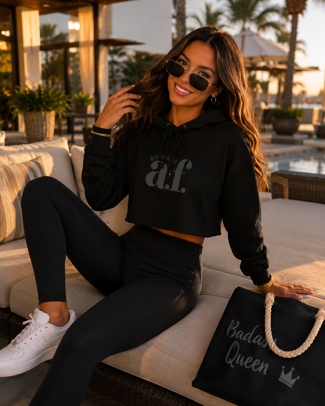 Bougie AF Fleece Hoodie
