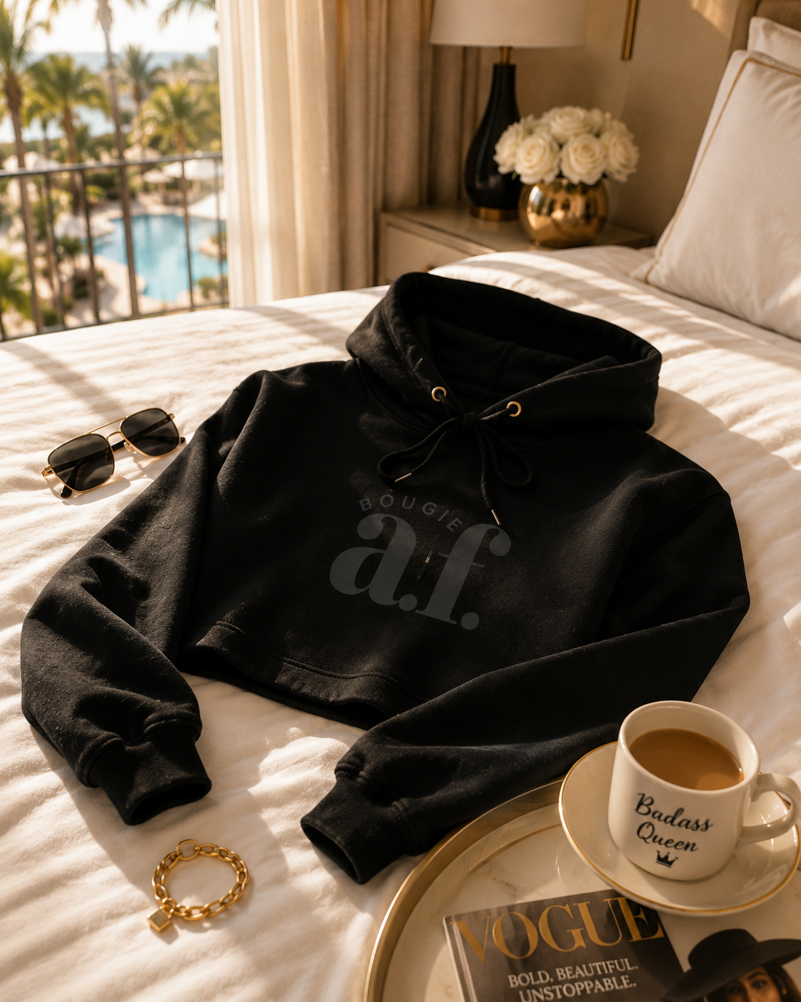 Bougie AF Fleece Hoodie
