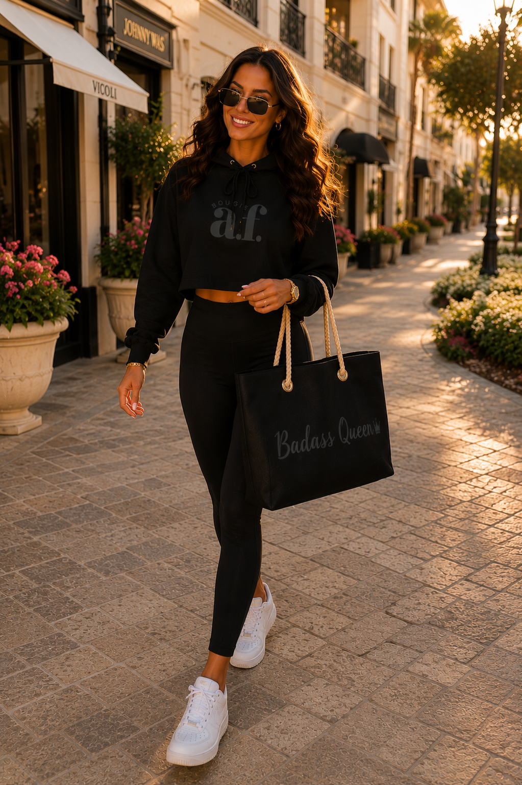 Bougie AF Fleece Hoodie