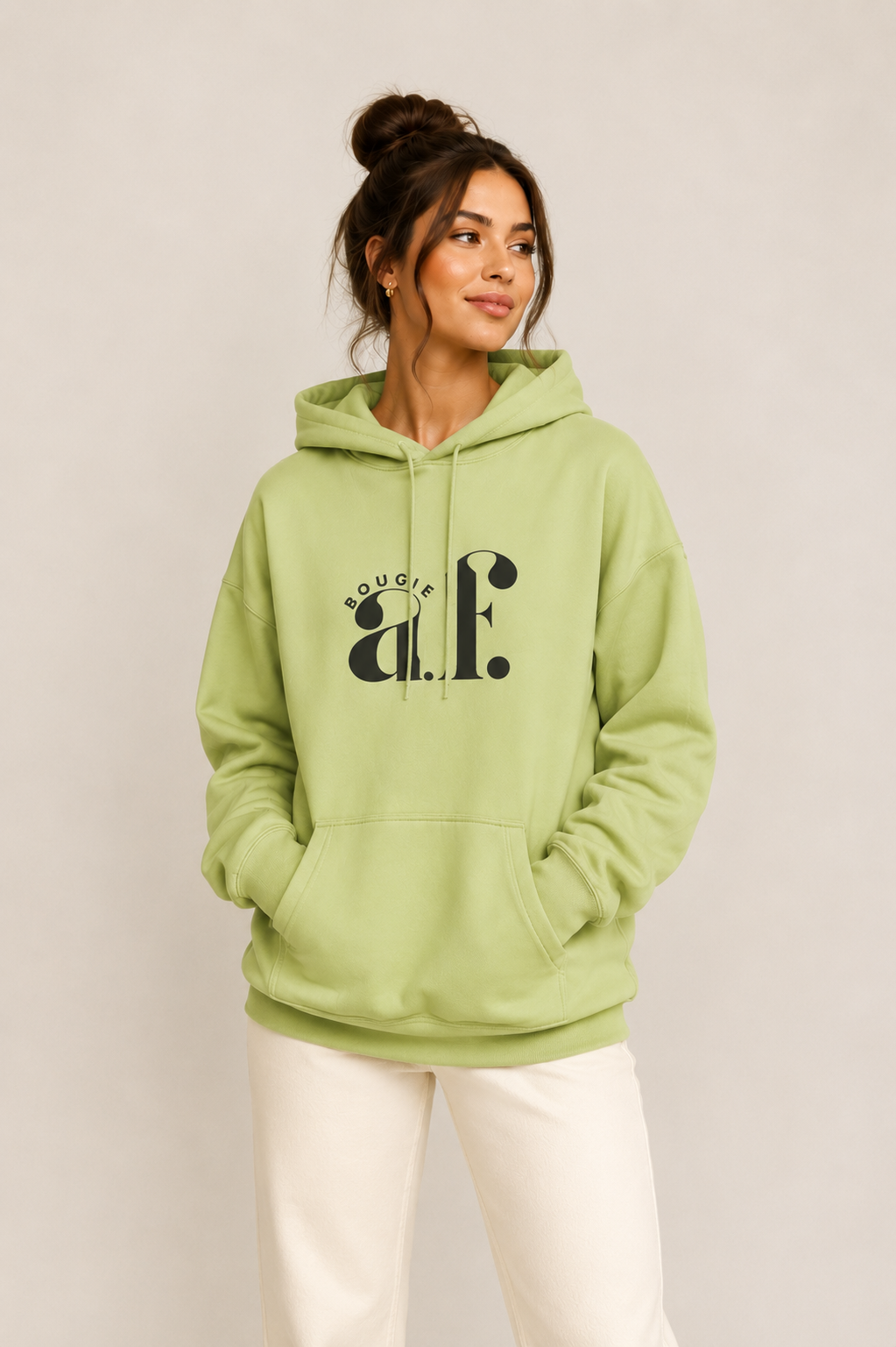 Bougie AF Fleece Hoodie