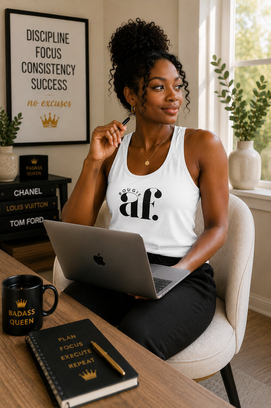 Bougie AF Unisex Tank Top