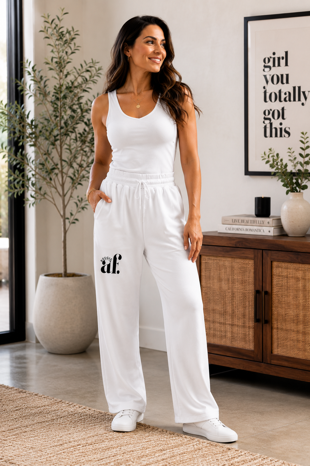 Bougie AF Wide-leg joggers