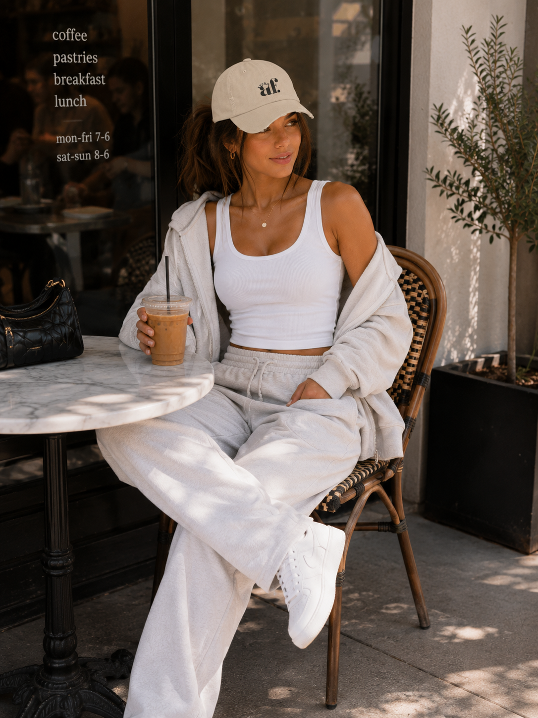 Bougie AF Chic Distressed Cap