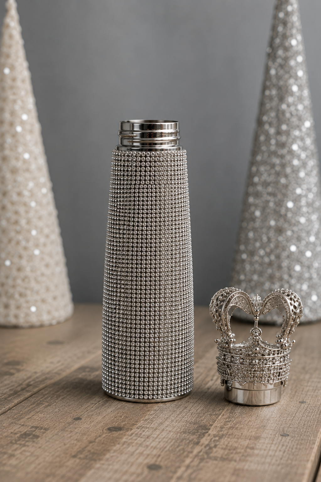 Sparkle Crown Stainless Steel Water Bottle