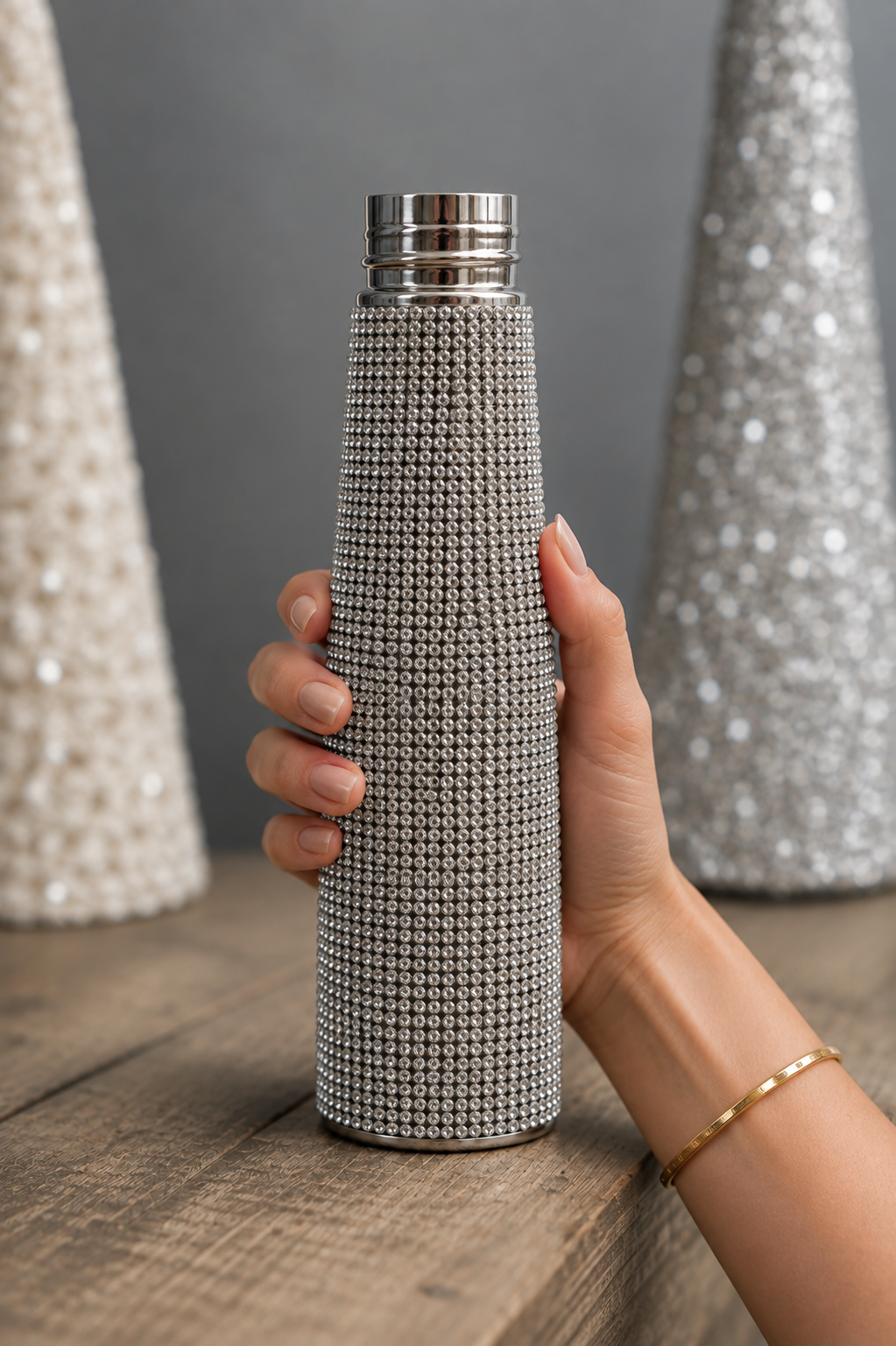 Sparkle Crown Stainless Steel Water Bottle