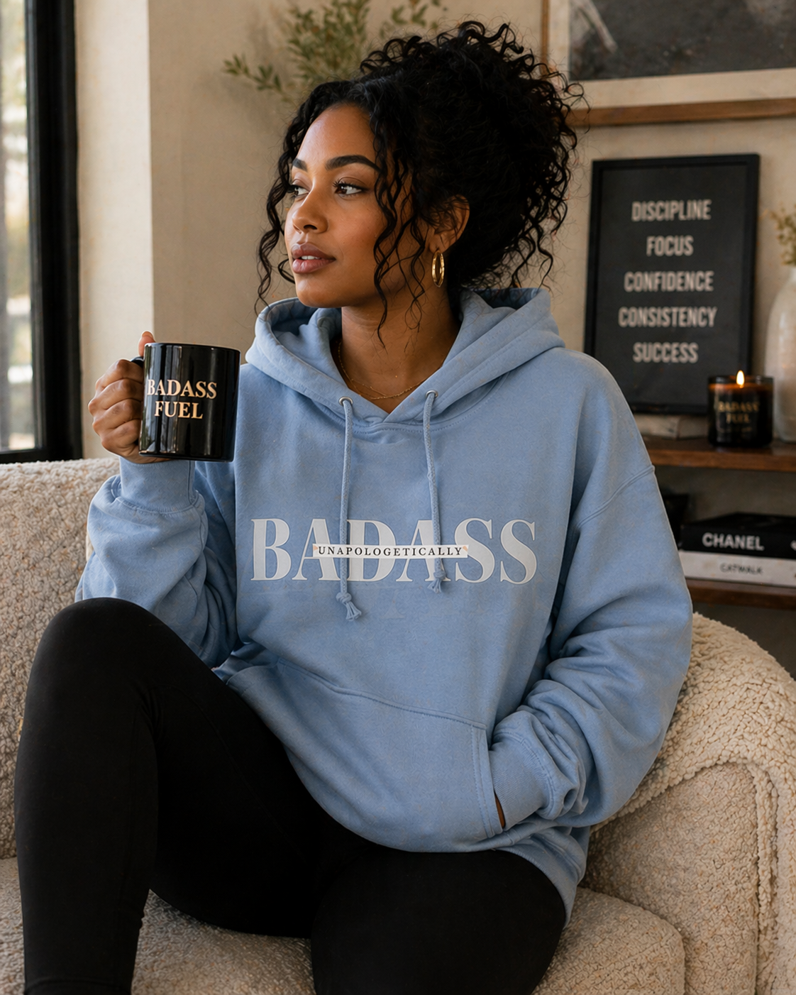 Unapologetically Badass Fleece Hoodie